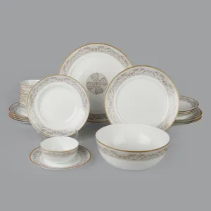 سرویس غذاخوری 26 پارچه 6 نفر گلدن اوپال مدل وینتج