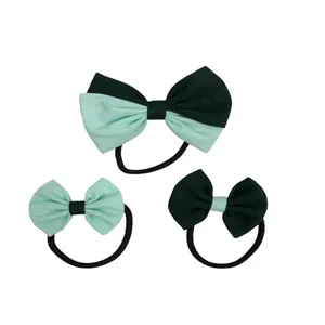 کش مو دخترانه مدل پاپیون کد 49 مجموعه 3 عددی