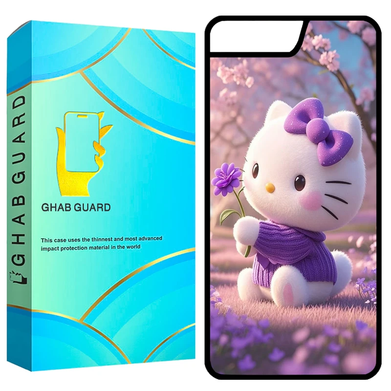 کاور قاب گارد طرح کیتی مدل GCHP7P مناسب برای گوشی موبایل اپل iPhone 7 Plus / 8 Plus