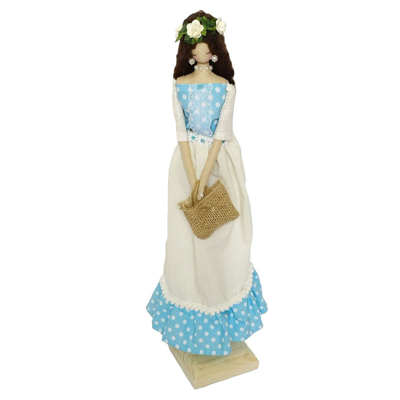 اسباب بازی زینتی مدل عروسک تیلدا شکوفه کد 40226