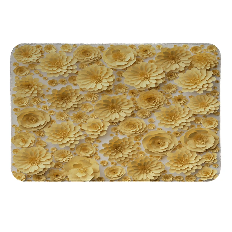 پادری طرح گل  کد 5917 سایز 80 × 50 سانتی‌ متر