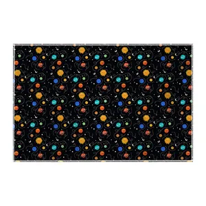 کاغذ کادو ترمه طراحان ایده مدل پترن سیاره ها کد strm0051