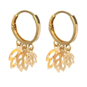 گوشواره طلا 18 عیار زنانه دوست خوب مدل dk450