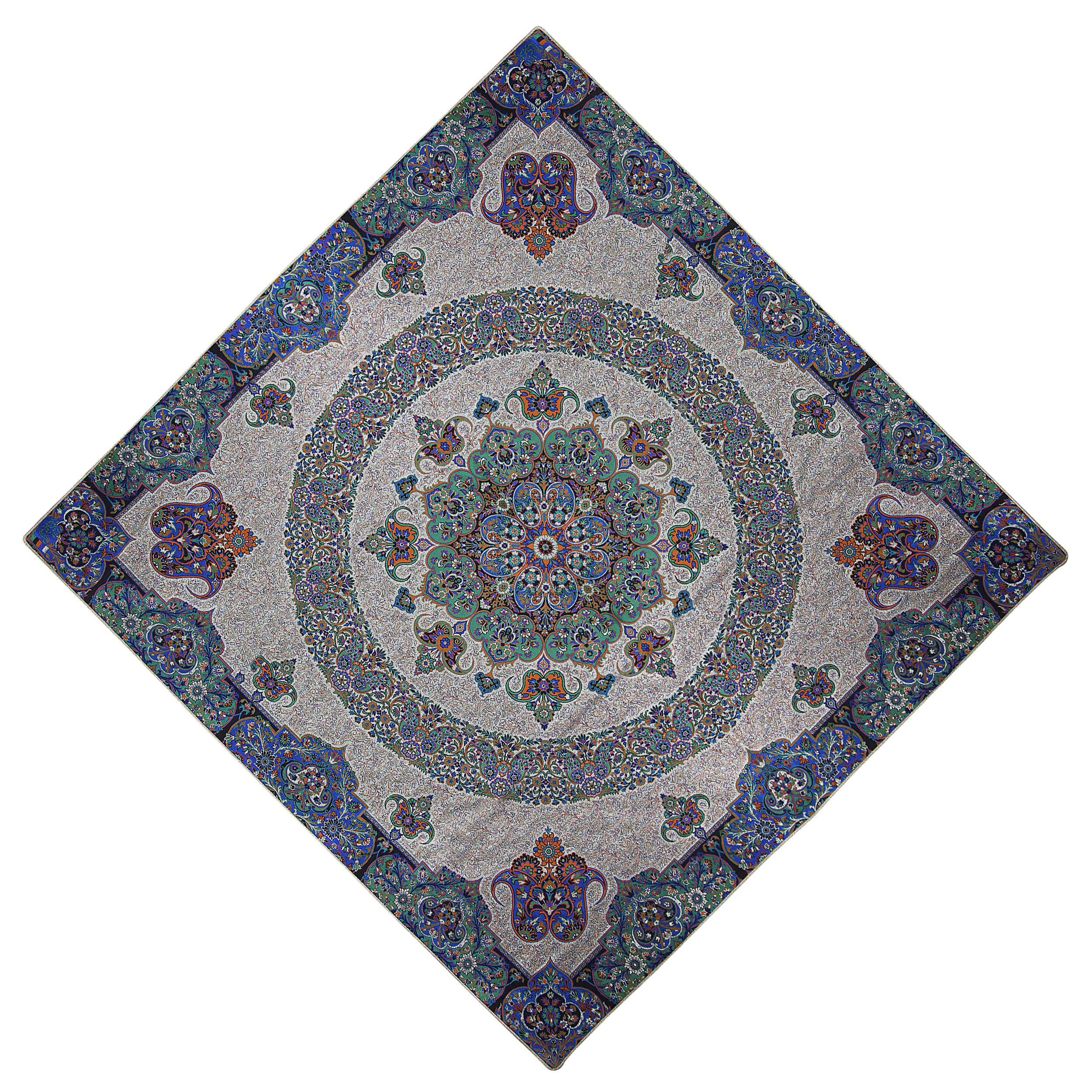 رومیزی ترمه دستجردی مدل سپهر کد BLGN1.1