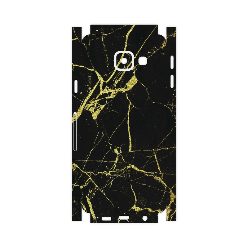 برچسب پوششی ماهوت مدل Graphite-Gold-Marble-FullSkin مناسب برای گوشی موبایل سامسونگ Galaxy A3 2016