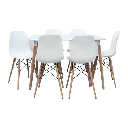 میز وصندلی ناهارخوری شش نفره مدل E21