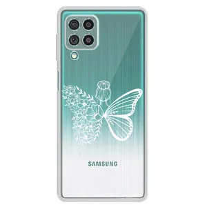Megafone Butterfly Girl C53-W Cover For Samsung Galaxy A22 4G