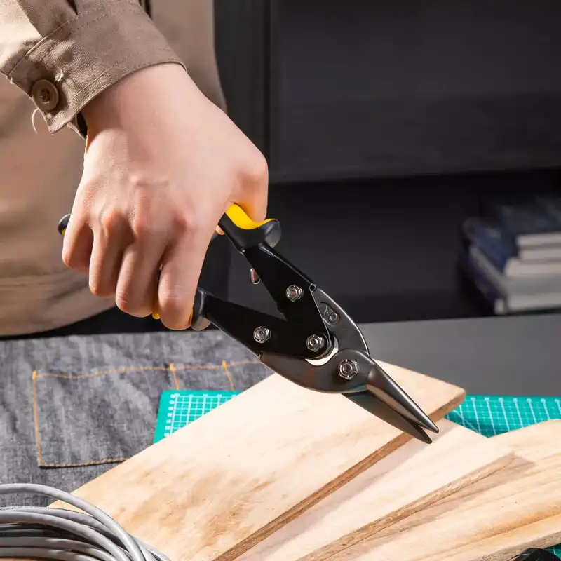 قیچی آهن بر دلی مدل DL20030 سایز 10 اینچ