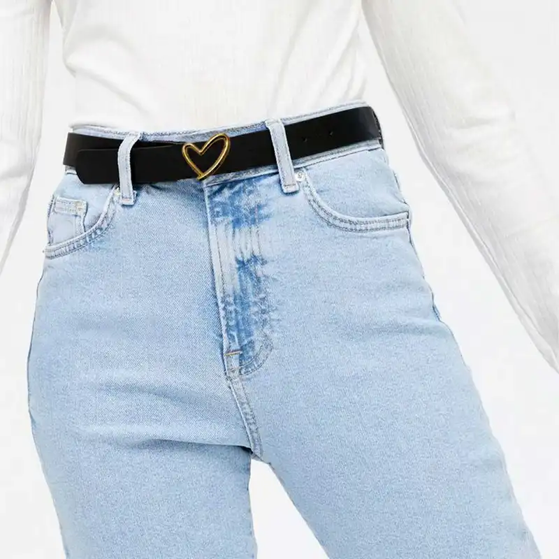 کمربند زنانه کی تی  مدل  چرم صنعتی  845IN850