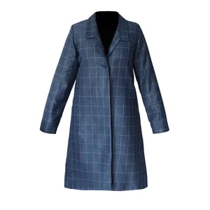 پالتو زنانه مسترمانی مدل چهارخانه 2