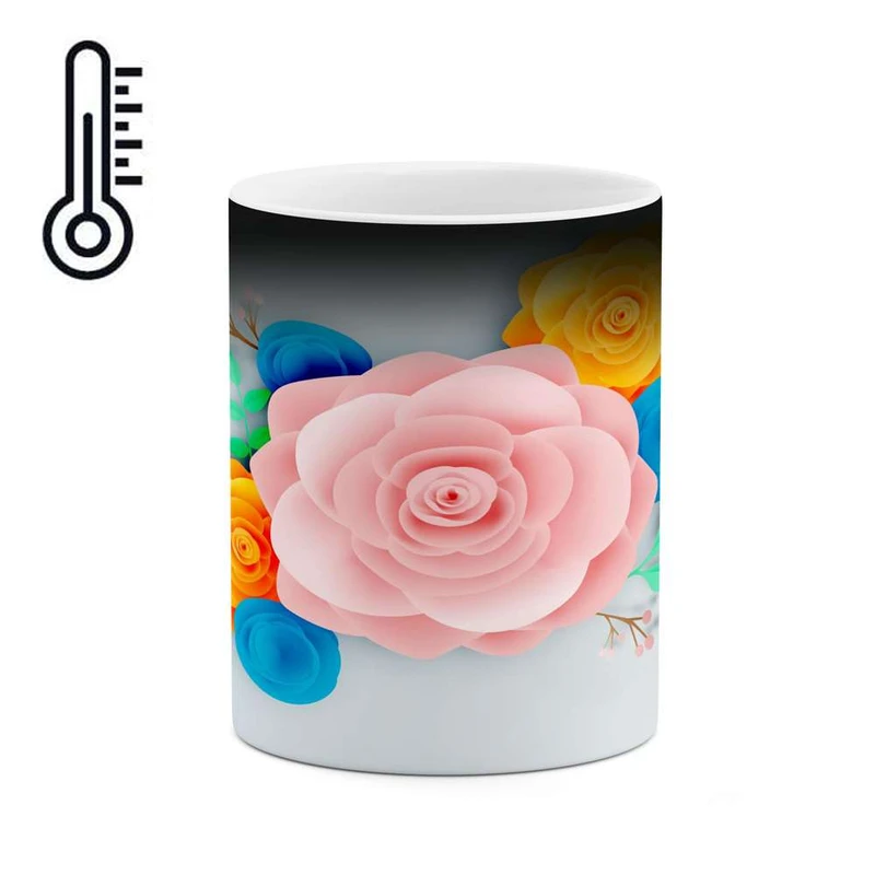 ماگ حرارتی کاکتی مدل گل کد mgh14596