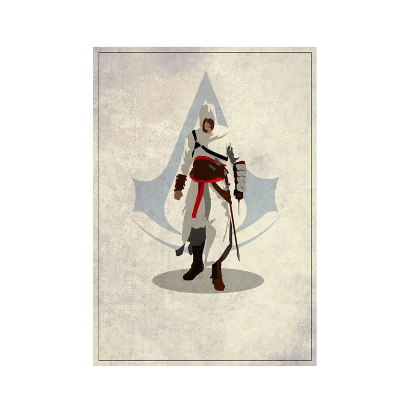 استیکر لپ تاپ و موبایل مدل بازی طرح اساسین کرید Assassin's Creed کد 3311