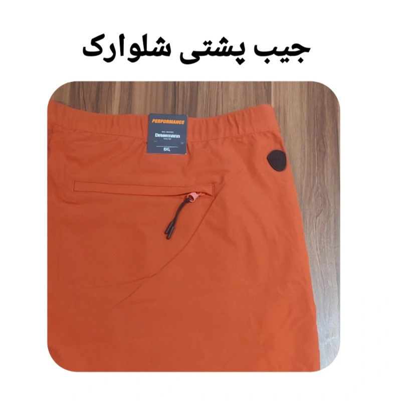 شلوارک ورزشی مردانه درسمن مدل طبیعت گردی کد Dr 19420625