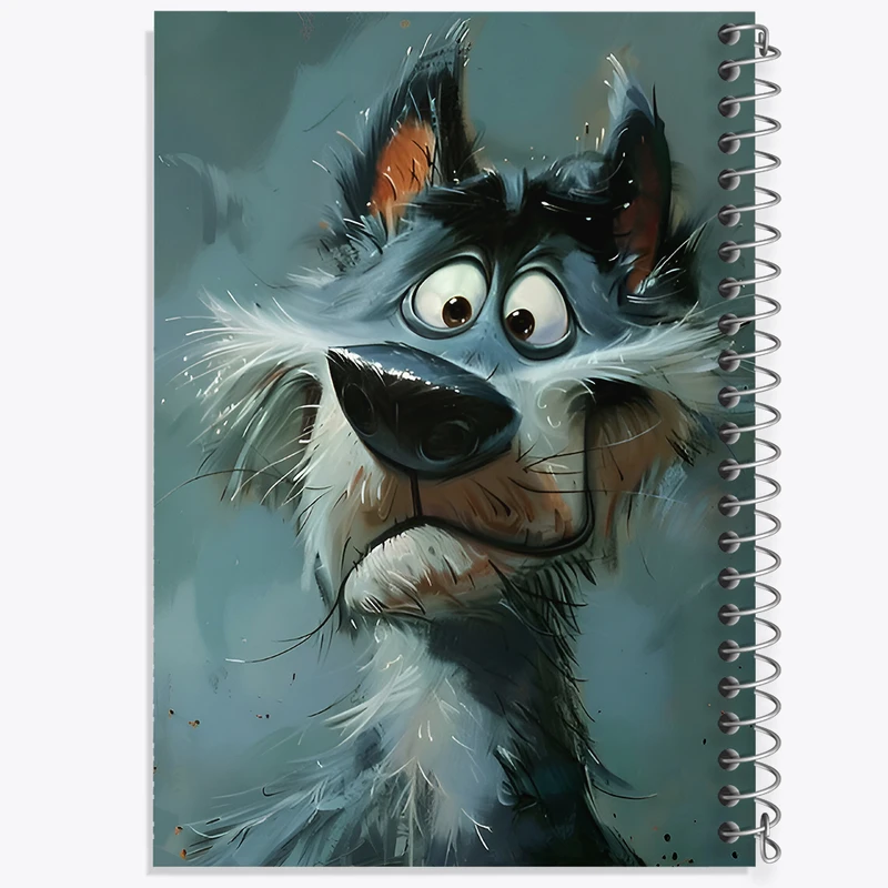 دفتر لیست خرید 50 برگ خندالو طرح سگ کد F6564