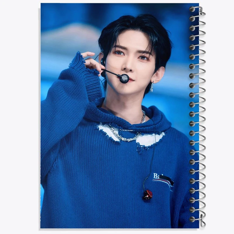 دفتر لیست خرید 50 برگ خندالو طرح یوسانگ گروه ایتیز ATEEZ کد 21228