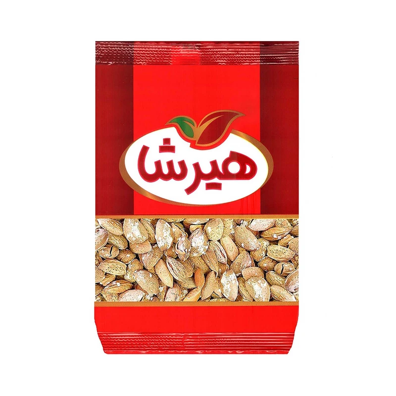 بادام درختی پوست کاغذی هیرشا - 400 گرم