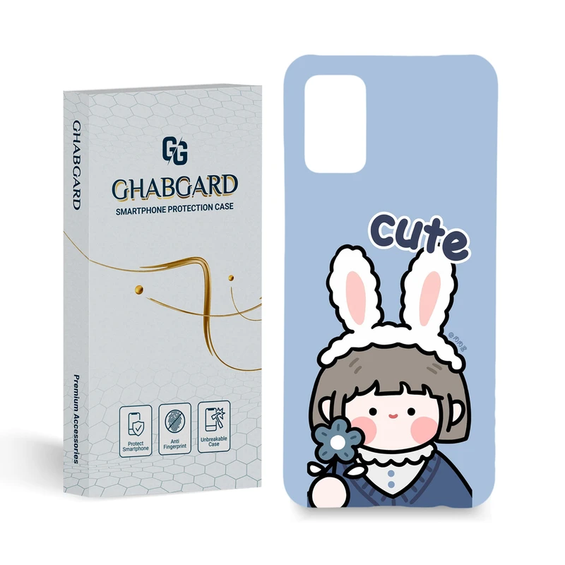 کاور قاب گارد مدل دخترانه مناسب برای گوشی موبایل سامسونگ Galaxy A02S