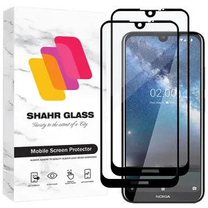 Shahr Glass FUL2 Screen Protector For Nokia 4.2 / Nokia 2.2 Pack Of 2