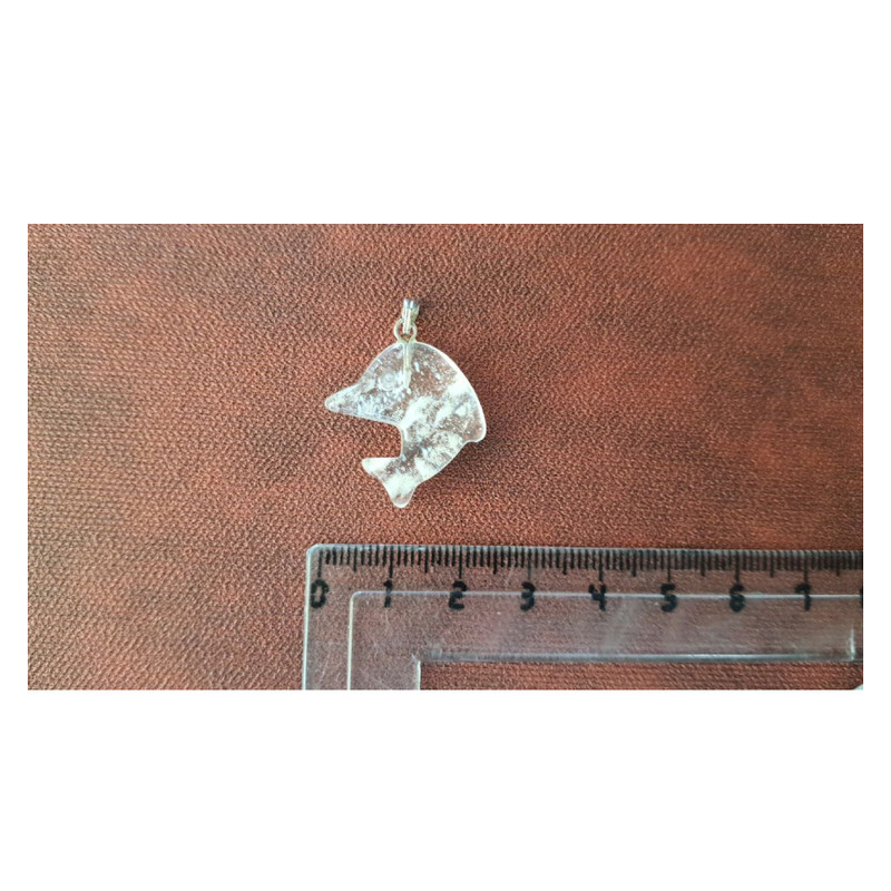 آویز گردنبند دخترانه مدل دلفین D9