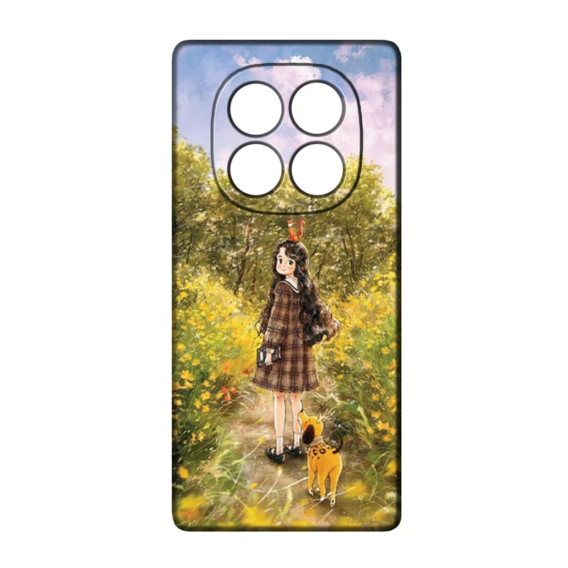 کاور طرح دخترانه کد 194 مناسب برای گوشی موبایل شیائومی Redmi Note 14 Pro Plus