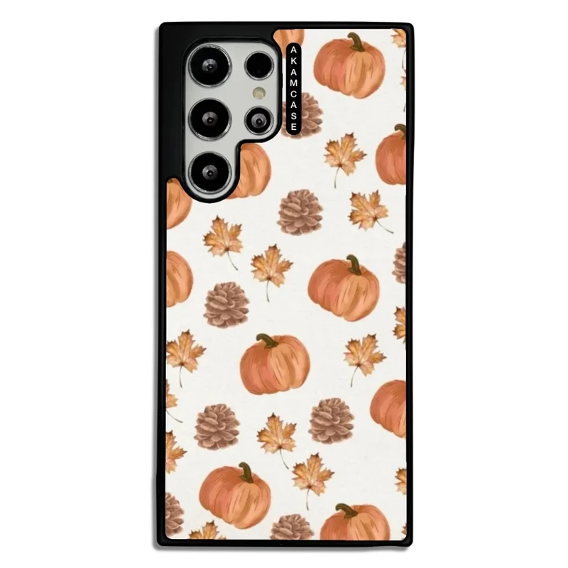 کاور آکام مدل AMC-WSGS22U-PUMPKIN-9 مناسب برای گوشی موبایل سامسونگ Galaxy S22 Ultra