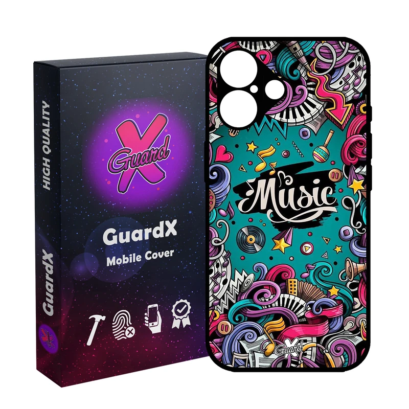 کاور گارد ایکس طرح Music مدل 10025 مناسب برای گوشی موبایل اپل iPhone 16