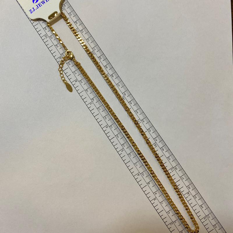 زنجیر زنانه زد جی جولری مدل N3182