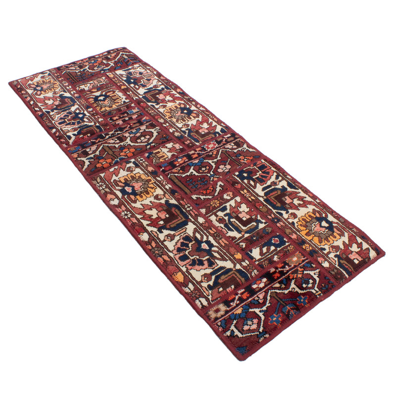 کلاژ فرش دستبافت یک و نیم متری مدل بختیار کد 13687