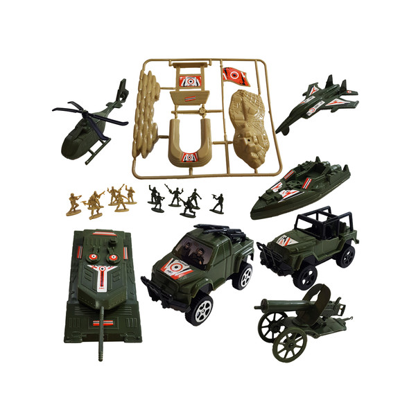 ست اسباب بازی جنگی مدل سربازان شجاع کد BV_520