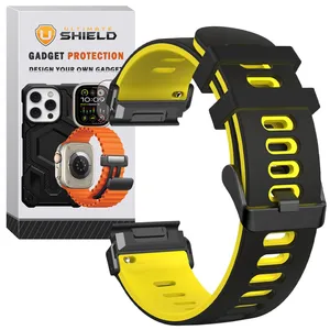 Ultimate Shield Hike GRM26 Band Compatible with Garmin Fenix 7X / 7X Pro / Fenix 6X / 6X Pro / 6X Sapphire (26mm) Smartwatch