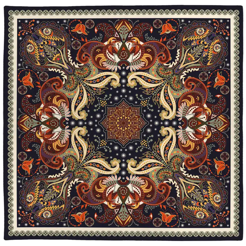 رومیزی طرح انتزاعی اسلیمی 140053