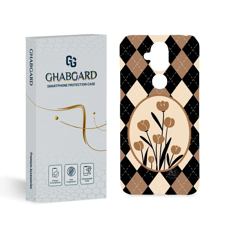 کاور قاب گارد مدل گل مناسب برای گوشی موبایل نوکیا 8.1 / X7