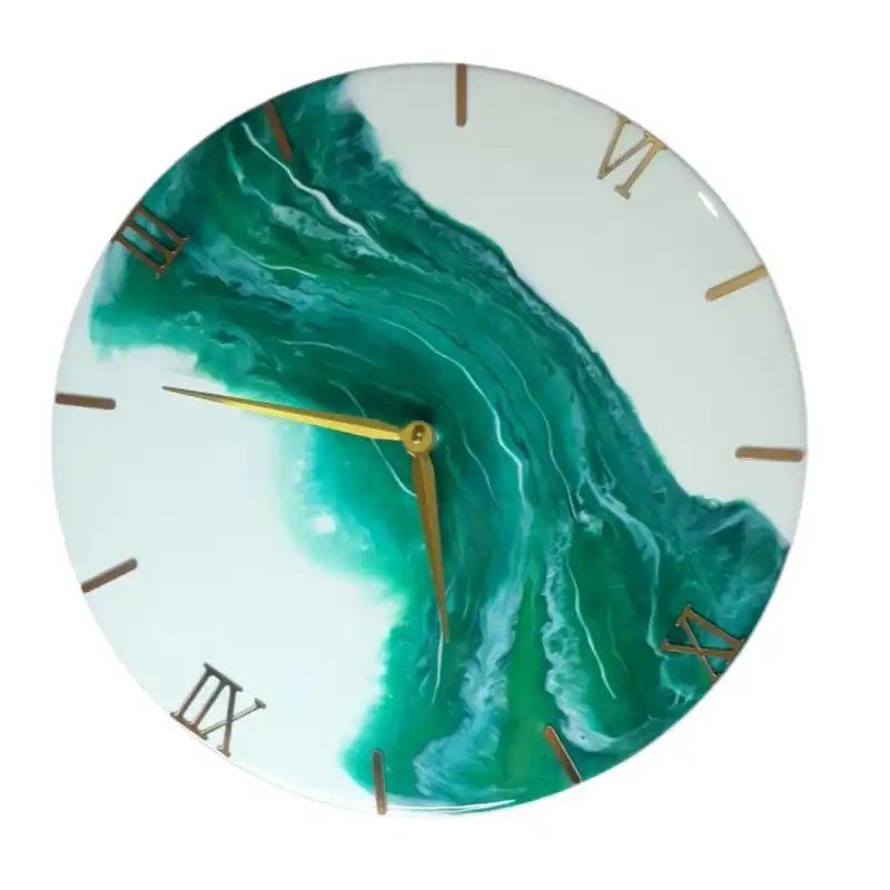 ساعت دیواری رزینی مدل ابروباد