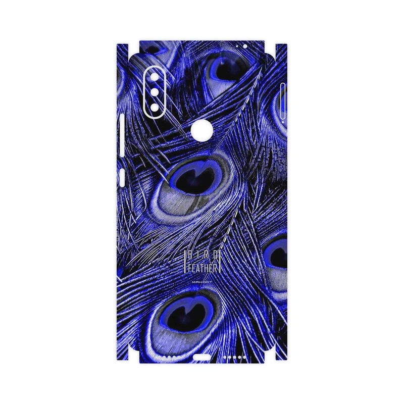برچسب پوششی ماهوت مدل Purple Feather-FullSkin مناسب برای گوشی موبایل شیائومی Mi 8 SE