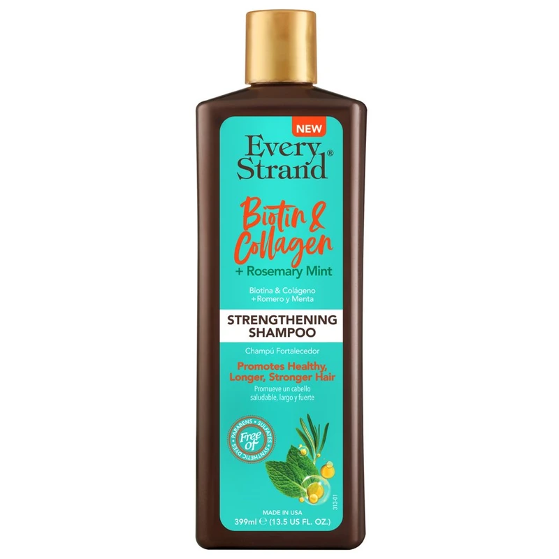 شامپو مو اوری استرند مدل Biotin Collagen Rosemary Mint مناسب انواع مو حجم 399 میلی لیتر شامپو مو اوری استرند مدل Biotin Collagen Rosemary Mint مناسب انواع مو حجم 399 میلی لیتر