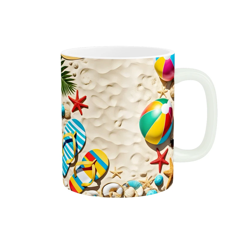 ماگ پاد آفرین طرح ساحل کد 3551