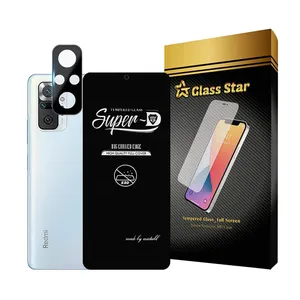  Glass Star SUPLNFUGS Screen Protector With Camera Lens Protector For Xiaomi Redmi Note 10 Pro / Redmi Note 10 Pro India / Redmi Note 10 Pro Max 