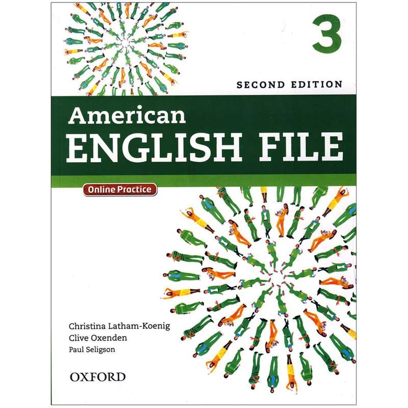 کتاب American English File 3 2nd edition اثر Clive Oxenden انتشارات آکسفورد 