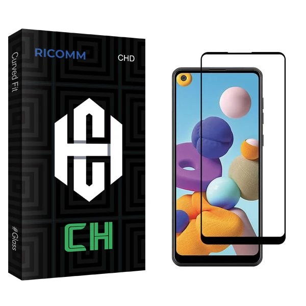 محافظ صفحه نمایش ریکام مدل CH2 مناسب برای گوشی موبایل سامسونگ Galaxy A21s