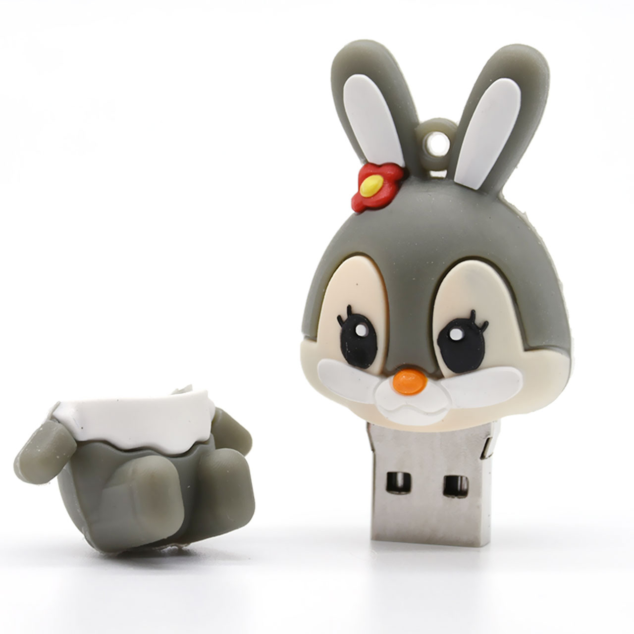 فلش مموری طرح خرگوش نشسته مدل UL-rabbit02 ظرفیت 64 گیگابایت