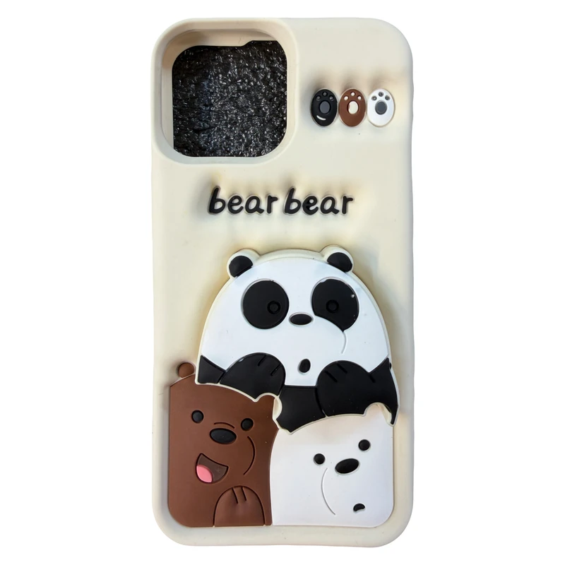 کاور مدل Bear مناسب برای گوشی موبایل اپل iphone 13 pro max / 12 pro max