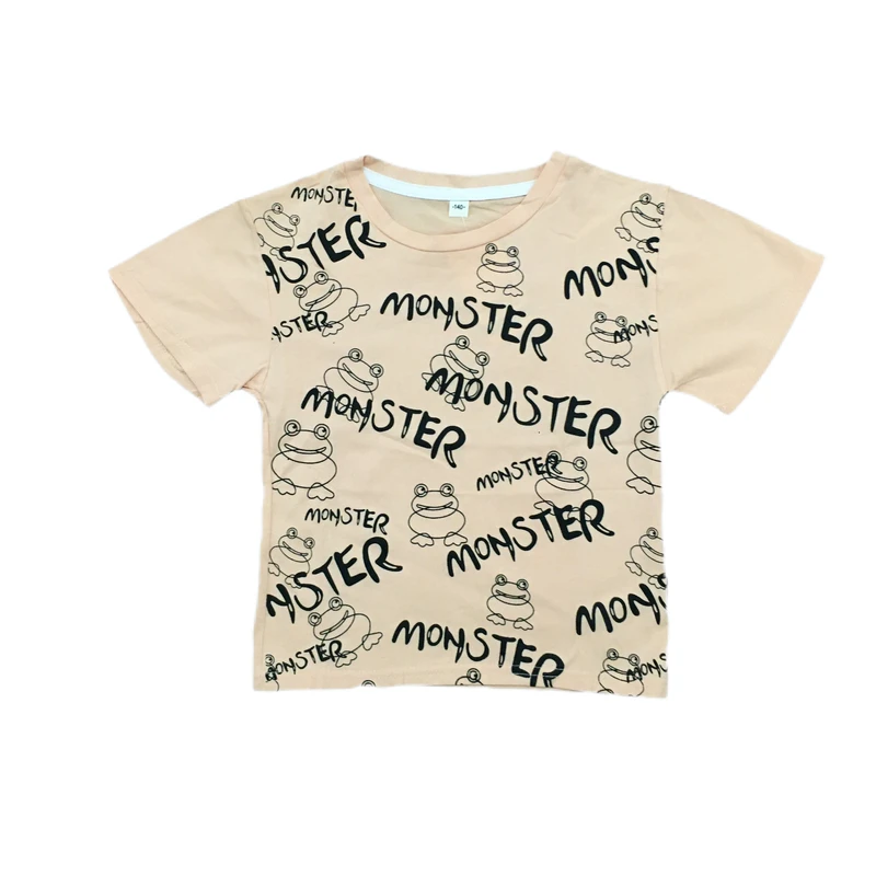 تیشرت آستین کوتاه بچگانه طرح Monster