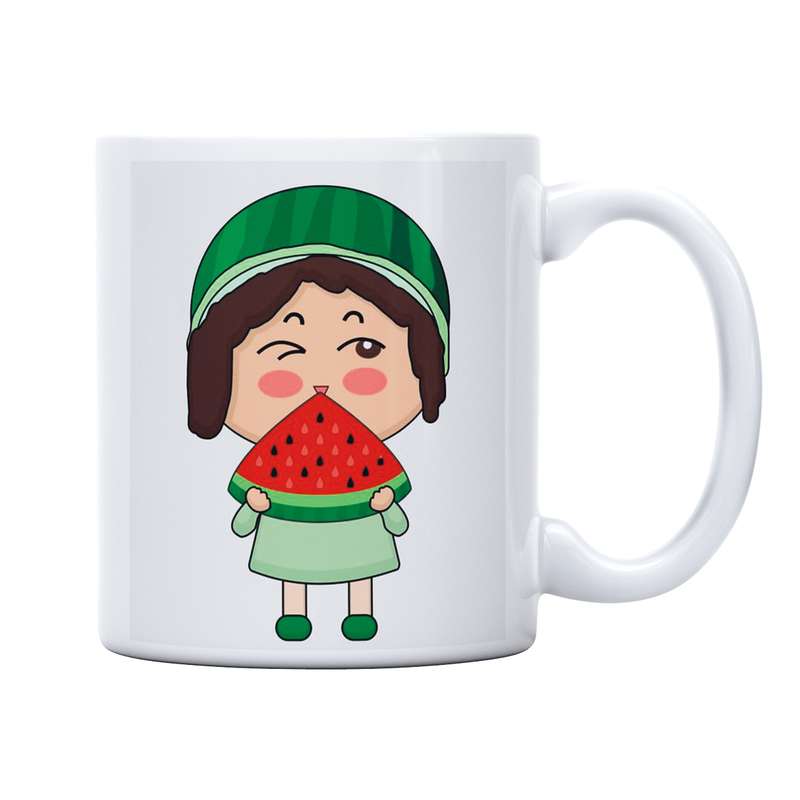 ماگ مدل کودکانه هندوانه شب یلدا کد M1437
