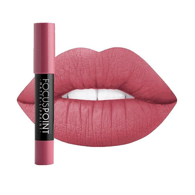 رژ لب مدادی تاپ فیس مدل Matte سری Focus Point شماره 009