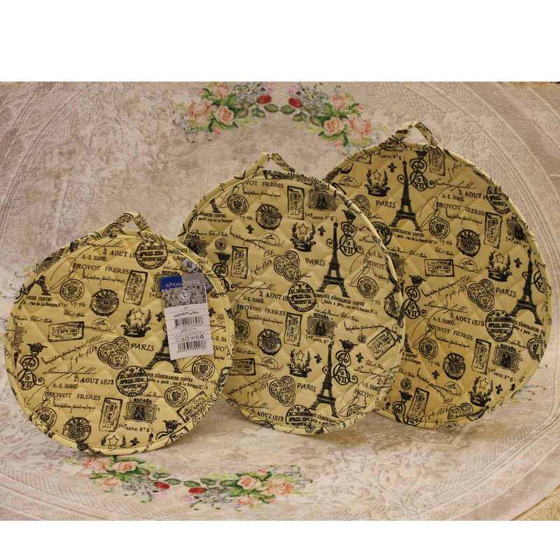 ست دمکنی 3 تکه رزین تاژ مدل ایفل