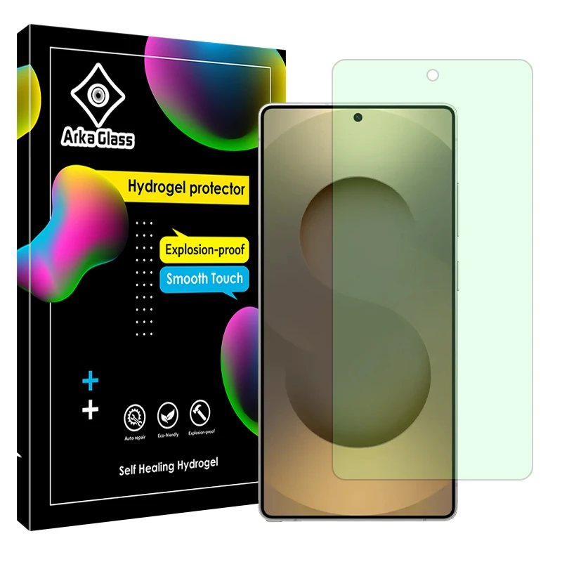 محافظ صفحه نمایش آنتی گرین آرکا گلس مدل Eye Car مناسب برای گوشی موبایل سامسونگ Galaxy S25 Ultra
