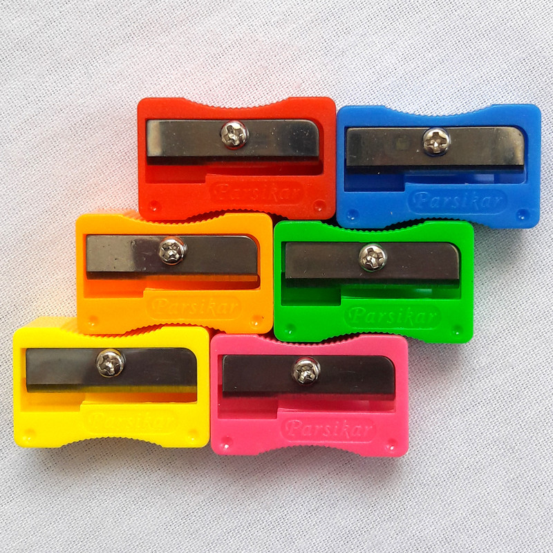 تراش پارسیکار مدل مدرسه الفبا کد 40 بسته 24 عددی