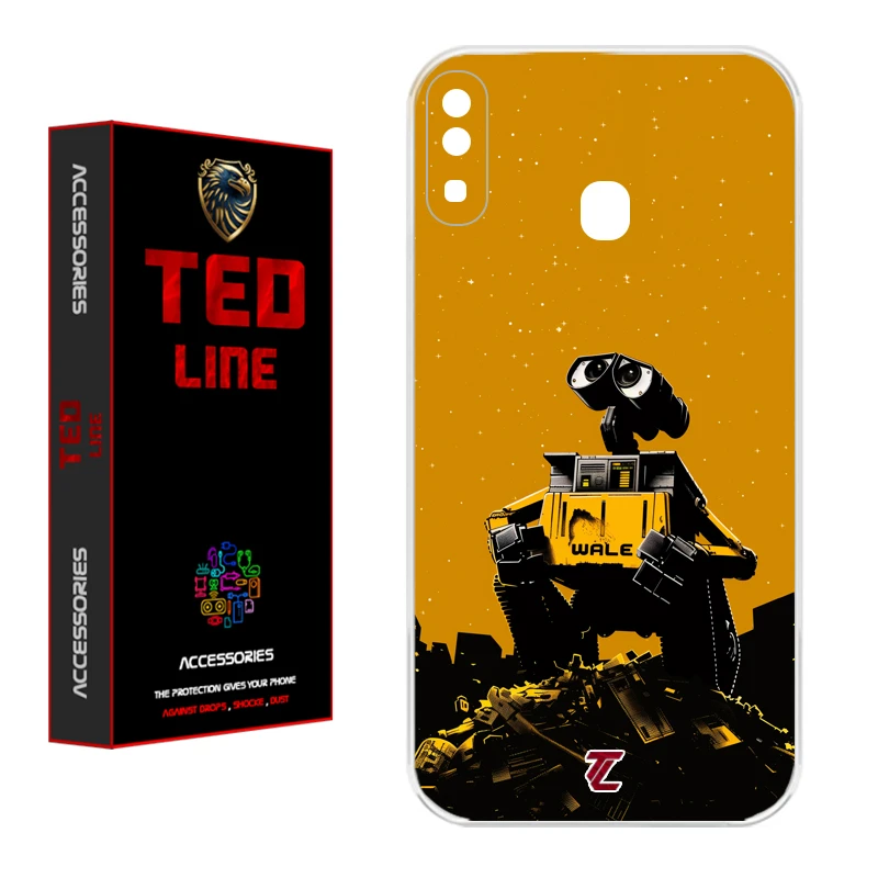 کاور تد لاین طرح ربات والی کد 1133 مناسب برای گوشی موبایل سامسونگ Galaxy A20 / A30