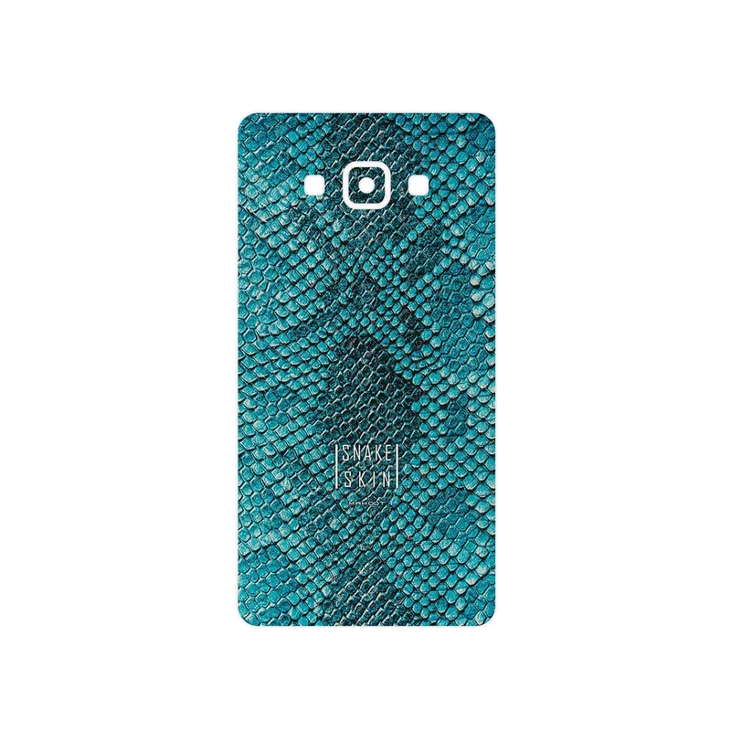 برچسب پوششی ماهوت مدل Blue Snake Skin مناسب برای گوشی موبایل سامسونگ Galaxy A7 2015