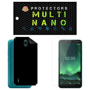 Multi Nano X-SFM Screen Protector For Nokia C2 with back skin